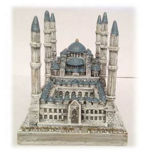 Polyresin Tacchino <span class=keywords><strong>Souvenir</strong></span> di Tempio Moschea modello di edificio - Product Image 2