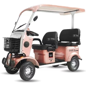 Scooter à quatre roues fabriqué en Chine avec technologie de capteurs, autonomie de 60-80 km, vitesse de 11-30 km/h, scooter à 4 roues - Product Image 5
