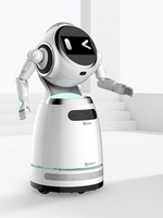 Robot d'accueil IA UBTECH Cruzr de haute qualité, recharge automatique, écran 12 pouces, reconnaissance faciale à 98 % pour centres commerciaux et bureaux