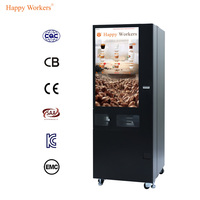 Máquina Expendedora de Café Robótica Totalmente Automática de Última Moda con Máquina de Hielo