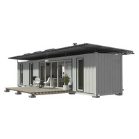 Conteneur De Stockage pliable Maison Avec Porte Coulissante En Verre Conteneur Maison À Vendre