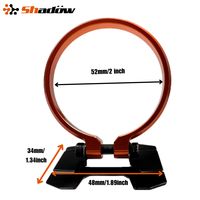 Support de jauge avant-gardiste en aluminium à trou unique de 60 mm, support de montage de 2 pouces, socle neuf