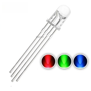 Programlanabilir Adreslenebilir 5mm 8mm RGB LED, Dahili IC Işıklı Dip WS2812 WS2812B SK6812 WS2811 LED Diyot - Product Image 1