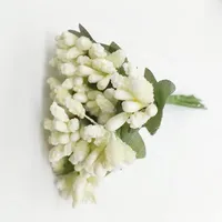 Fleurs artificielles en pistil pour décoration de mariage et de fête, fleurs artificielles pour la maison, artisanat, fleurs