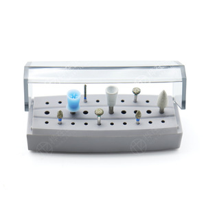 Dental Bur Holder 30 Hole High Low Speed Open Type Sterilization <b>Box</b> For Oral Tools <b>Storage</b> - Product Image 1