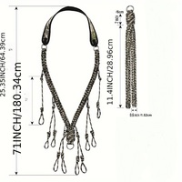 Lanière de camouflage pour sifflet de canard en nylon tressé, sifflet d'oie, 10 boucles amovibles, sifflet de canard, étanche, toutes saisons, accessoires de chasse