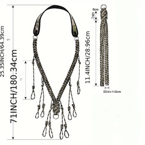 Lanière de camouflage pour sifflet de canard en nylon tressé, sifflet d'oie, 10 boucles amovibles, sifflet de canard, étanche, toutes saisons, accessoires de <span class=keywords><strong>chasse</strong></span> - Product Image 4