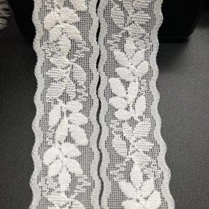 Moda oyma dantel trim beyaz tığ işi dantel % 100% polyester streç dantel çeşitli desen elbise giyim - Product Image 2