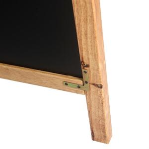 Bán hàng nóng bằng gỗ Bảng Menu đứng đôi hai mặt gấp di động Bảng Phấn tầng thường vụ hiển thị dấu hiệu đầu bếp - Product Image 5