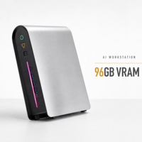 Mini PC DDR5 128GB RAM 1TB SSD Baru Win11 Performa Ekstrem Workstation Komputasi AI Router AI Max+ 395 Gb10 128GB