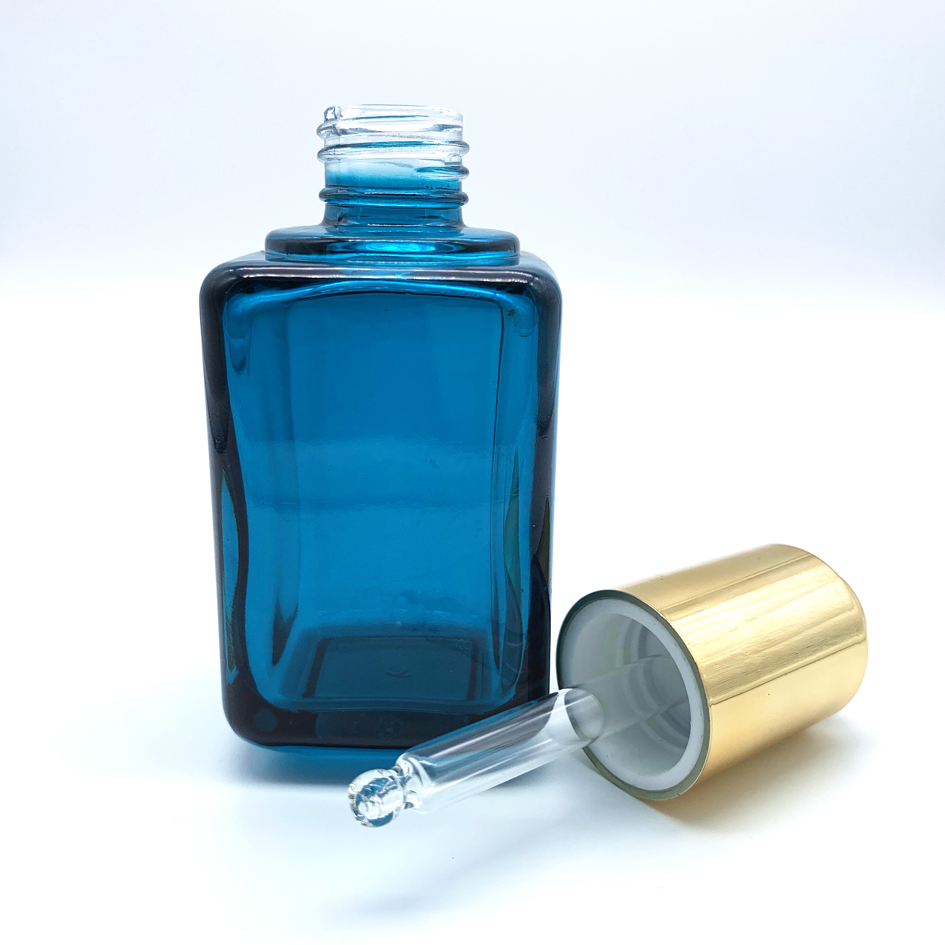 Colognes Serum 30ml Glass Dropper Bottle With Pipette Screen Printing