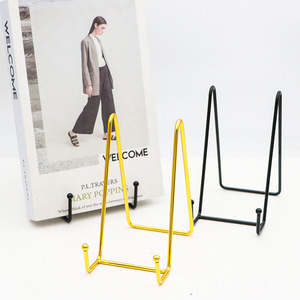 Photo Frame Desktop Stand Metal 3D Rectangle For Office Living Room <b>Decoration</b> - Product Image 1