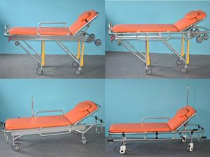 Camilla Plegable Ligera de Acero Inoxidable, Ahorra Espacio, Resistente, Equipo de Primeros Auxilios para Exteriores - Product Image 5