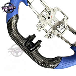 Volante de Fibra de Carbono para Automóvil <span class=keywords><strong>Ford</strong></span> <span class=keywords><strong>Mustang</strong></span> 2018 2019 2020 <span class=keywords><strong>2021</strong></span> 2022 2023, Gran Venta al Mejor <span class=keywords><strong>Precio</strong></span> - Product Image 4