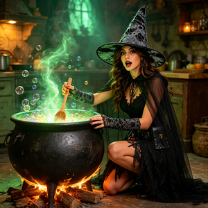 Nuevo <span class=keywords><strong>Disfraz</strong></span> de Bruja de <span class=keywords><strong>Halloween</strong></span> 2026, Estilo Gótico Oscuro, Conjunto Completo COS, Traje para Juego de Rol, Accesorios de Disfraces para <span class=keywords><strong>Halloween</strong></span>, TV y Cine - Product Image 5