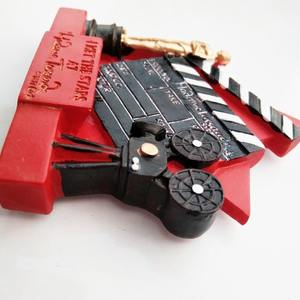 Yijia Monde Tourisme Commémoratif <span class=keywords><strong>Oscar</strong></span> Film Petite Statuette Dorée Résine Réfrigérateur Aimant Collection Artisanat - Product Image 5