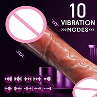 Biegbares Flexibles Erwachsenen-Spielzeug Weicher Silikon Großer Dildo 1:1 Nachbildung und Hautgefühl Dildos für Mann und Ihn