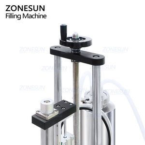 ZONESUN ZS-YTZL500Q semi-automatique pression négative vide corps brouillard parfum vaporisateur bouteille en verre niveau de liquide Machine de remplissage - Product Image 4