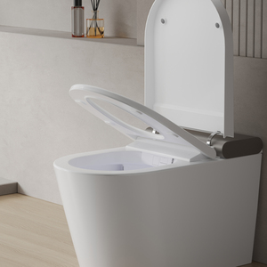 Floor Mounted Wc Intelligent Closestool Bathroom One Piece Automatic Flush Bidet <b>Toilet</b> Tankless Smart <b>Toilet</b> X9 Intelligent Clo - Product Image 3