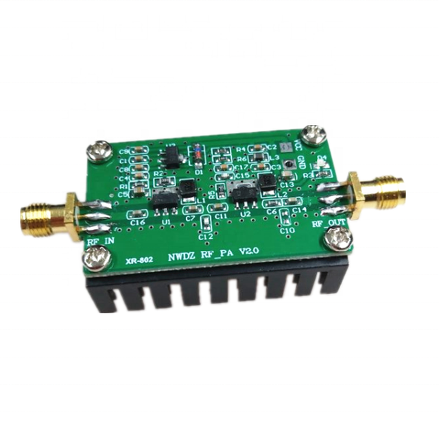 2MHZ to 700MHZ 3W HF VHF UHF FM Transmitter Broadband RF Power Amplifier Board for Radio Walkie Talkie Short Wave Remote Control