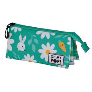 Karactermania For Oh My Pop Blooming-Triple Trousse à crayons, turquoise - Product Image 1