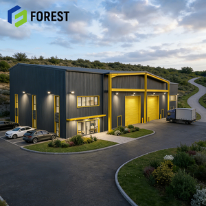 Taller Industrial Avanzado con Diseño Personalizado, Estructura de Acero Resistente, Almacén - Product Image 2