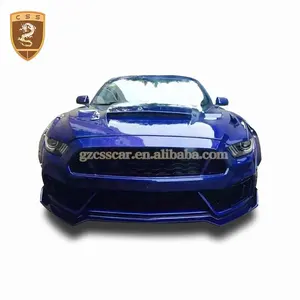 2015 FRP + PP Chất Liệu Wide Flarea Fenders Xe Bumper Auto Body Kit Cho Ford Mustang Chuyển Đổi Cơ Thể Bộ Dụng Cụ - Product Image 1