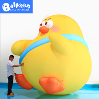 Canard gonflable personnalisé, pour la décoration d'événements extérieurs, de carnavales et de centres commerciaux