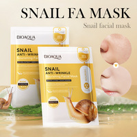 Masque facial en feuille BIOAQUA 30g, marque privée, hydratant, éclaircissant, soin de la peau, haute qualité, anti-âge
