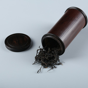 Handmade Bamboo Tea Caddy Round Airtight Tea Box For Tea Ceremony Gift Set Accessory - Product Image 3