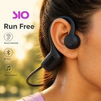 Casque sans fil à tour de cou 5.2, contrôle tactile, étanche, stéréo, musique, appels, longue autonomie, écouteurs de sport
