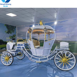 Charrette électrique de luxe européenne confortable pour mariages et visites touristiques - Product Image 4