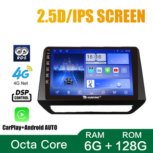 Cho Renault TRIBER 2019 9 Inch Headunit Thiết Bị Đôi 2 Din Octa-Core Quad-Core Xe Stereo GPS Navigation Android Car Đài Phát Thanh - Product Image 5