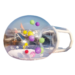 <span class=keywords><strong>2023</strong></span> nuevo diseño inflable burbuja iglú tienda de cúpula de PVC transparente para fiesta al aire libre y evento uso modelo tienda - Product Image 1