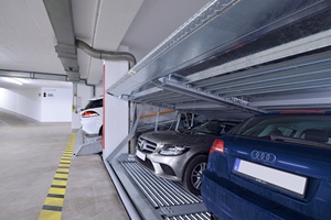 Hoàn toàn tự động hai cấp xe Stacker hệ thống thang máy với nút hoạt động cho an toàn ngầm bãi đậu xe - Product Image 4