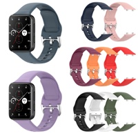 Bracelet de montre en silicone souple de style officiel pour OPPO Watch 2 42mm 46mm, accessoires de remplacement pour bracelet intelligent