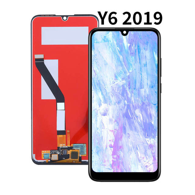 Mobile LCD Display Touch Screen Digitizer Assembly Mobile Phone Replacement Part  for Huawei Y6 2019 and Y6 Prime 2019