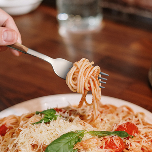 Bộ Dao Kéo Bộ Dụng Cụ Ăn Bạc Tay Cầm Bằng Gỗ Tre Nhựa Bộ Dao Muỗng Nĩa Kiểu Mì Hàn Quốc Hiện Đại - Product Image 2