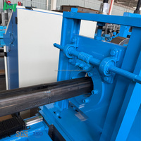 Máquina Perfiladora de Rodillos para Rieles de Grúas con Desbobinador y Punzonadora Integrados para Sistemas de Grúas