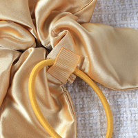 WENNAN Grands élastiques à cheveux en satin à fleurs, chouchous floraux surdimensionnés pour femmes, accessoires de coiffure pour fêtes