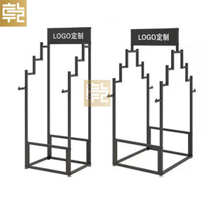 Portabel kustom karpet Logo rak tampilan untuk dekorasi rumah toko karpet kain keset pameran iklan dan promosi - Product Image 3