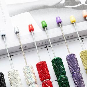 Custom Plastic Rhinestone Ballpoint Rollerball <b>Pen</b>-Portable for School Supplies Personalized Writing Promotional Gifts - Product Image 2