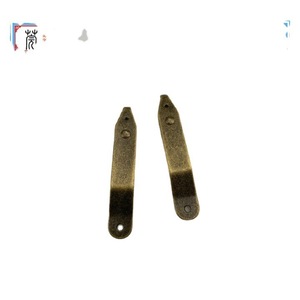 Poignée incurvée en métal Guan Yan Wujin, 68x85x14mm, en fer, pour boîte à bijoux, sac, tiroir, porte d'armoire, quincaillerie de garde-robe - Product Image 1