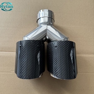 Punta de <span class=keywords><strong>escape</strong></span> de fibra de carbono Rytan Factory, puntas de <span class=keywords><strong>escape</strong></span> universales <span class=keywords><strong>para</strong></span> automóvil, acero inoxidable y punta de <span class=keywords><strong>escape</strong></span> de carbono brillante - Product Image 1