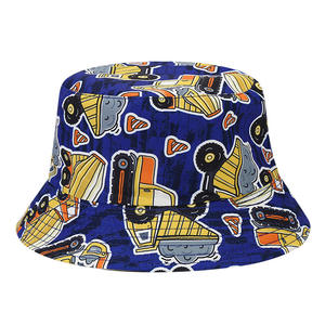 Enfants printemps été décontracté imprimé bambin <span class=keywords><strong>Bob</strong></span> <span class=keywords><strong>Chapeau</strong></span> plage soleil enfants enfants bébé seau <span class=keywords><strong>chapeau</strong></span> casquettes - Product Image 5