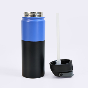 Frasco de <span class=keywords><strong>1000ml</strong></span> con nuevo diseño Botella de vaso frío y caliente de acero inoxidable con aislamiento térmico al vacío de doble pared con tapas - Product Image 5