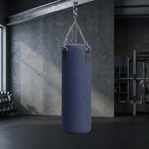 Fitness Heavy Duty 4 Ft Punching <b>Bag</b>-Proof Stainless Steel Chain Polyester Fabric Recycled Filling 10kg for - Product Image 2