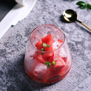 Creative Volcano Shaped Glass Drinking Cup <span class=keywords><strong>Bar</strong></span> 9,5-12oz Mount Fuji Cocktail Tumbler Vasos de chupito - Product Image 3