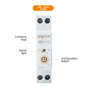 WiFi Smart Leistungs schalter 40A 1P N Fernbedienung Mini Typ Kunststoff Din Rail Industrie-und Haushalts gebrauch - Product Image 3