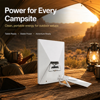 Support de batterie externe SwiftJoy à clipser pour Starlink Mini 127Wh 35000mAh portable avec charge rapide DC USB-C PD 65W et câble